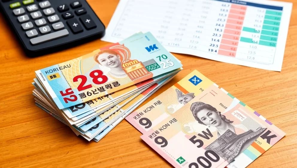 Vad är 1 miljon won i svenska kronor