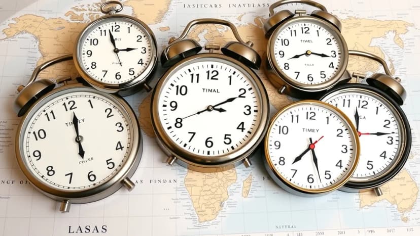 Hur mycket är klockan i USA just nu