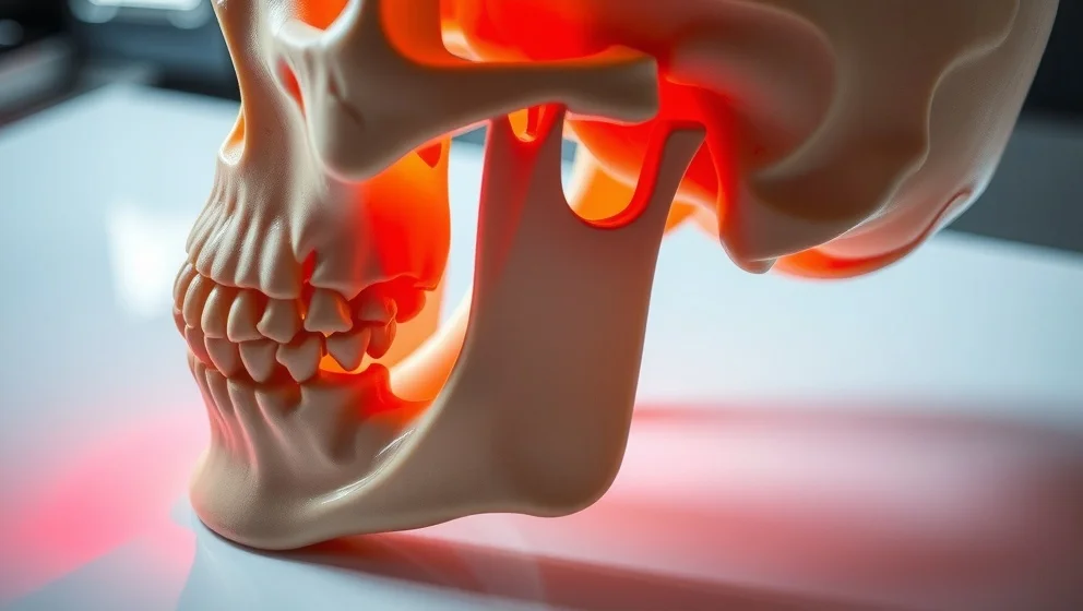 Ont i käken ena sidan vad kan det bero på