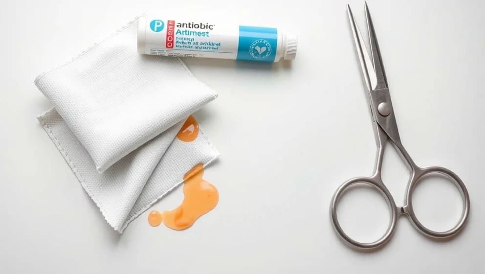 Vätskande sår som inte läker väl